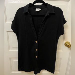 Princess Polly Black Romper